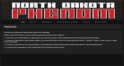 Desktop Screenshot of northdakotaphenom.com